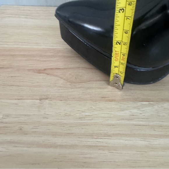 THALIA SODI Trixi Knee Boots Womens Black Platform Comfort  Pointy Toe  Zip-Up - Picture 7 of 13